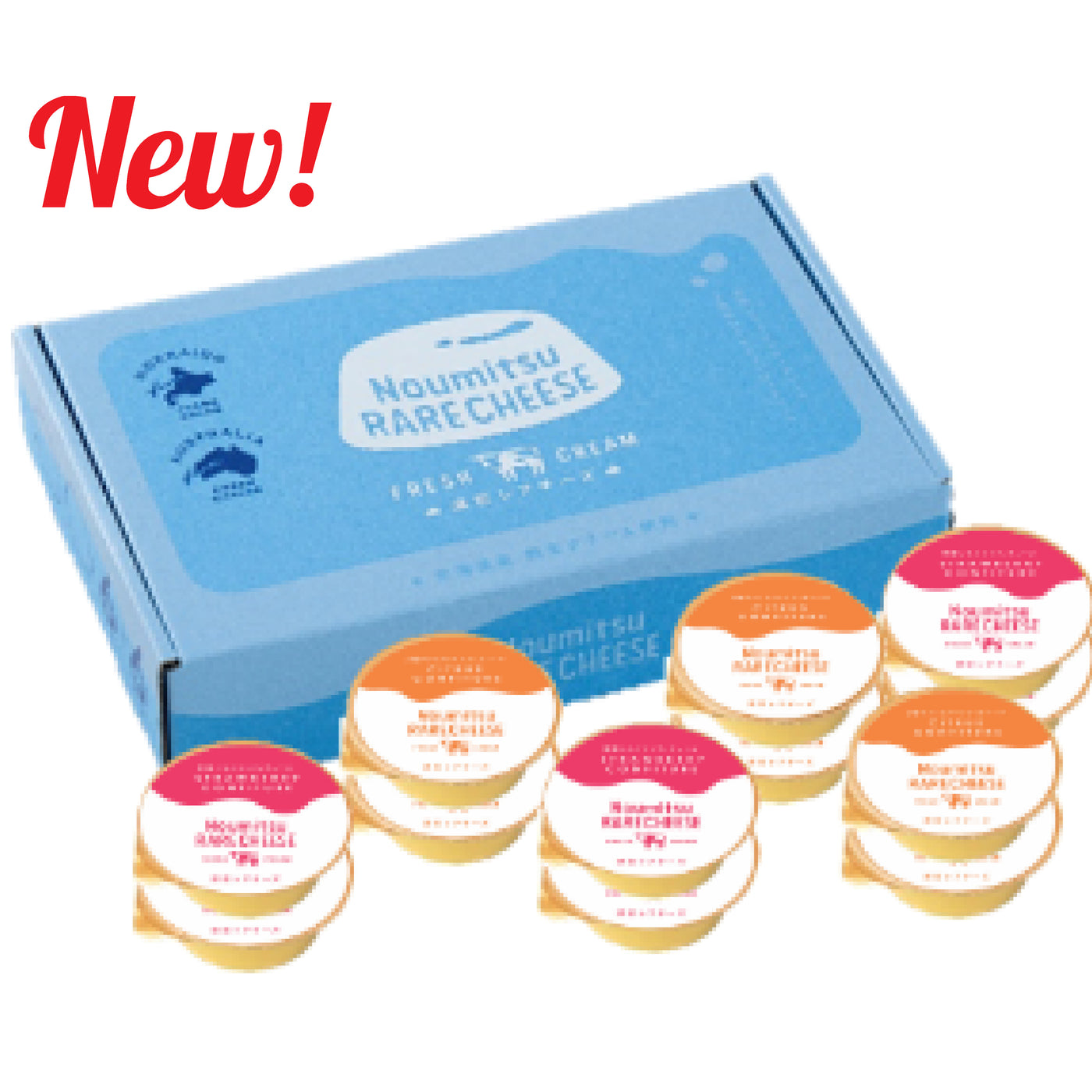 北海道産純生クリームの濃密レアチーズ