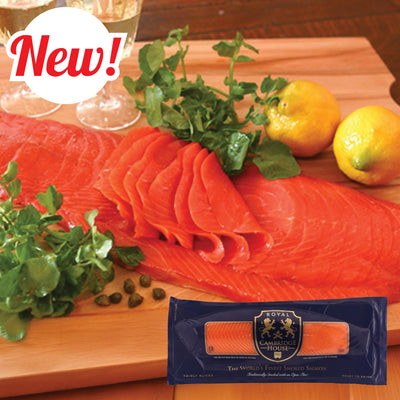 スモークサーモン半身