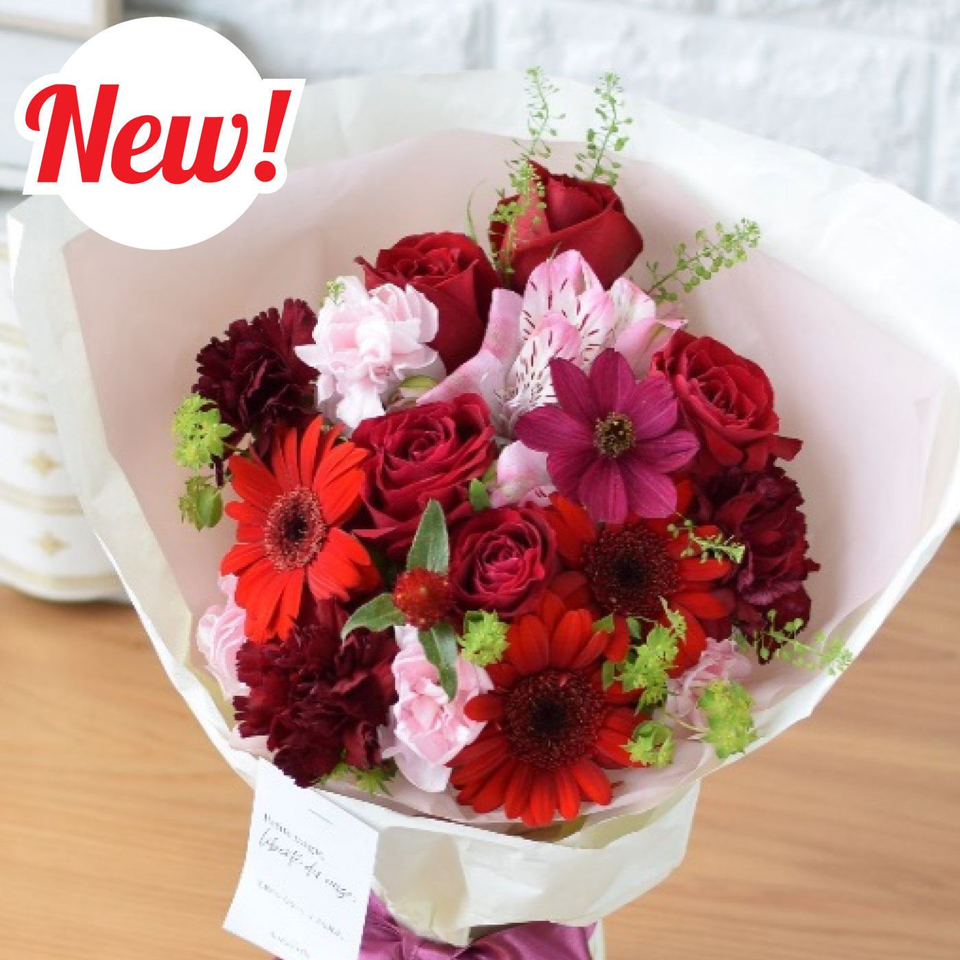 そのままブーケ（赤）