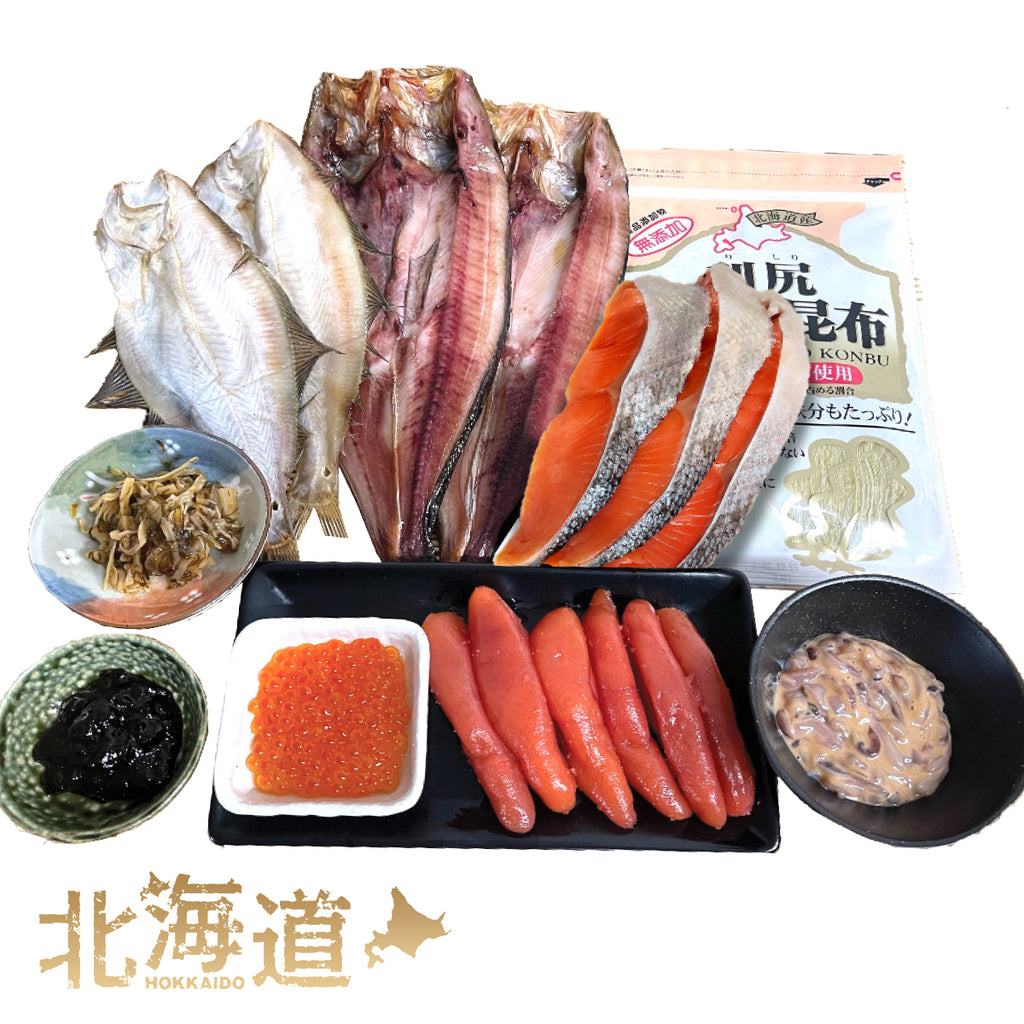 北海道産】厳選海鮮アラカルト セット – Oritz Shop
