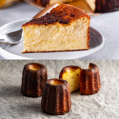 Basque Burnt Cheesecake & Caneles