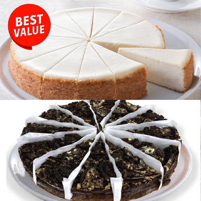 Traditional & Cookies ‘N Cream Cheesecake Set